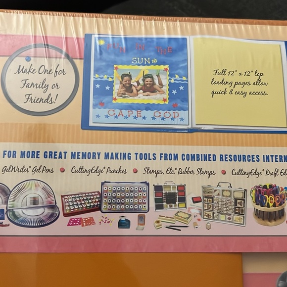 2 Pack Scrapbooks with Leather Cover - Picture 5 of 14